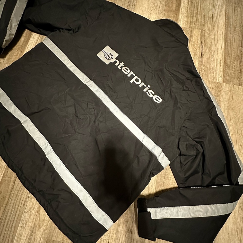 Enterprise Rental car HPI Direct Medium Reflective Safety Jacket Fleece Lined